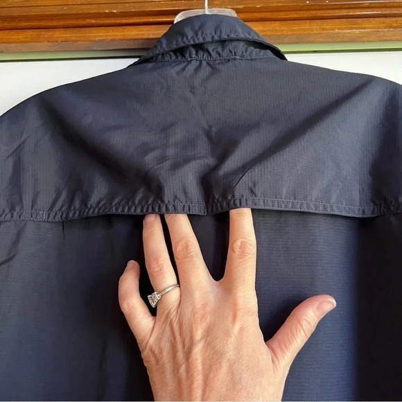 Eddie Bauer performance tech short sleeve button down shirt men’s size small - Picture 7 of 10